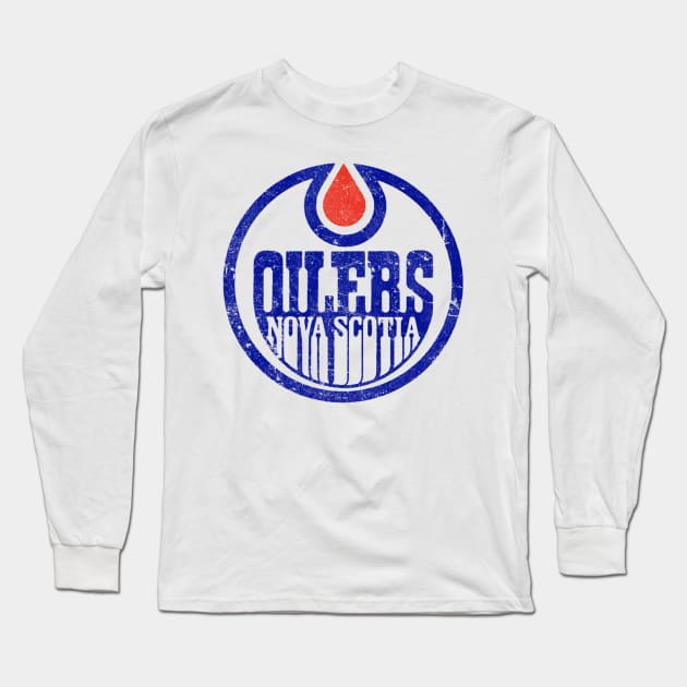 Nova Scotia Oilers Long Sleeve T-Shirt by MindsparkCreative